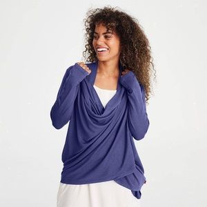 Magnetic Me starless night modal do it all nursing cardigan